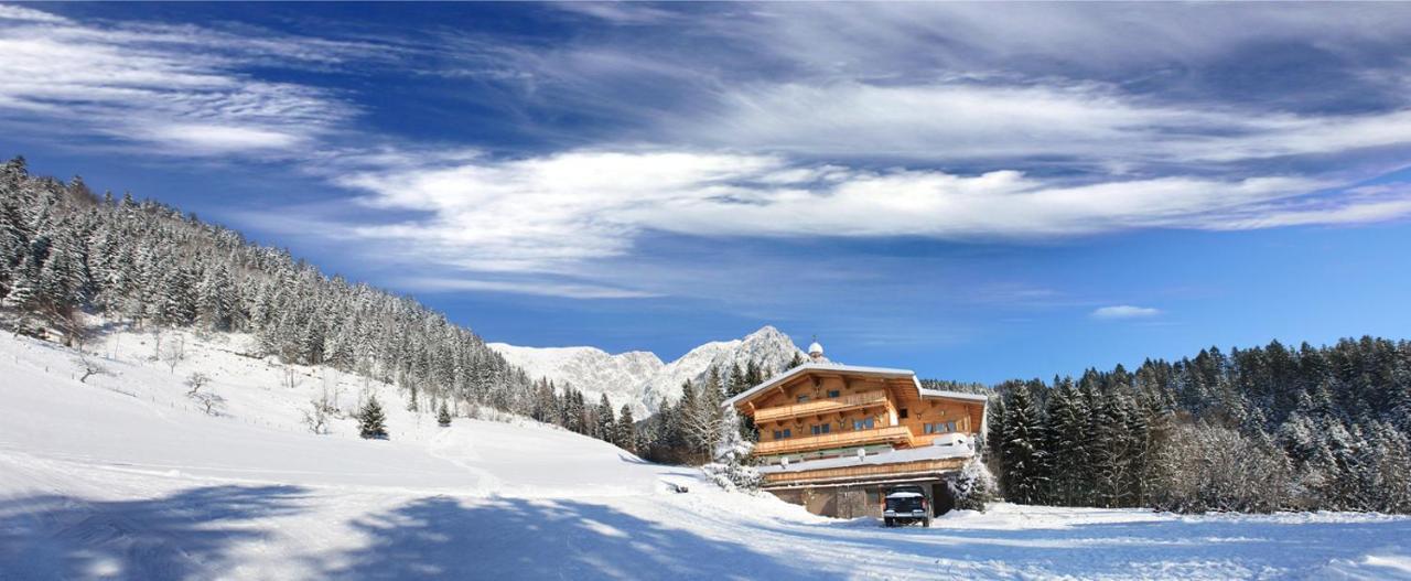 Boutique-Pension Jaegerwirt Scheffau am Wilden Kaiser Exterior foto